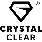 The Crystal Clear logo on a white background.