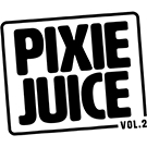 The Pixie Juice logo on a white background.