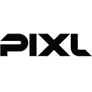 The PIXL logo in a black font on a white background.