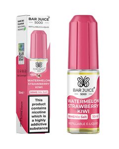 Bar Juice 5000 watermelon strawberry kiwi e-liquid 10ml