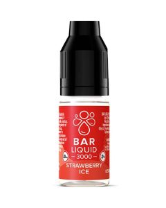 Bar Liquid 3000 strawberry ice e-liquid 10ml