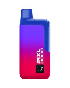 Blue cherry cranberry PIXL 8000 pod vape kit 12ml