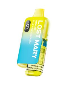Blue razz lemonade Lost Mary BM6000 pod vape kit 12ml