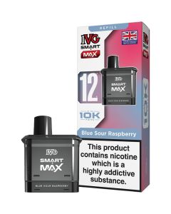 Blue sour raspberry IVG Smart Max pod & refill 12ml