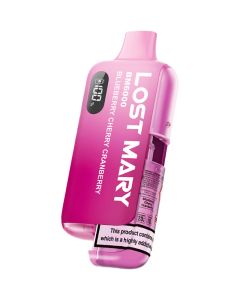 Blueberry cherry cranberry Lost Mary BM6000 pod vape kit 12ml