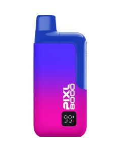 Blueberry sour razz PIXL 8000 pod vape kit 12ml