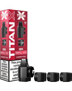Cherry fizz Titan X pod & refill 17ml