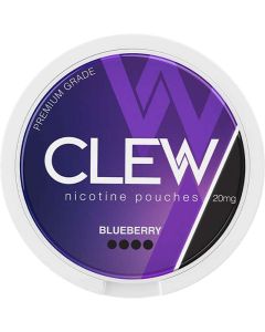 CLEW blueberry nicotine pouches 20 pack in 20mg