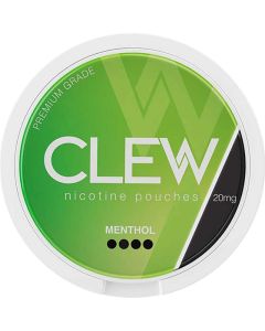 CLEW menthol nicotine pouches 20 pack in 20mg