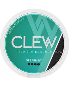 CLEW spearmint nicotine pouches 20 pack in 20mg