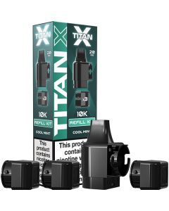 Cool mint Titan X pod & refill 17ml