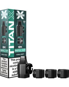 Cool mint Titan X pod & refill 17ml
