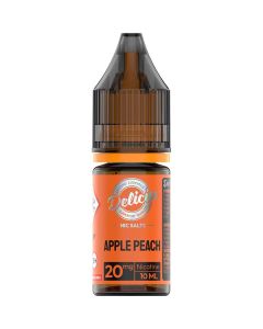 Apple peach Deliciu nic salts e-liquid in a 20mg nicotine strength.