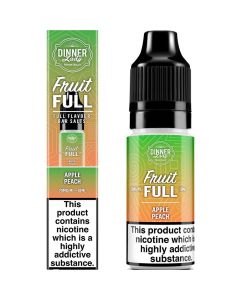 Dinner Lady Fruit Full apple peach e-liquid 10ml