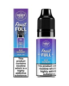 Dinner Lady Fruit Full blue raspberry e-liquid 10ml