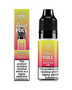 Dinner Lady Fruit Full kiwi passion lime e-liquid 10ml