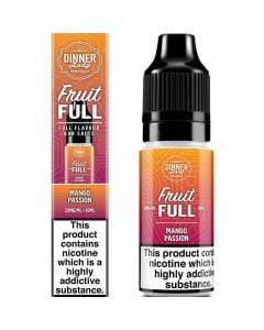 Dinner Lady Fruit Full mango passion e-liquid 10ml