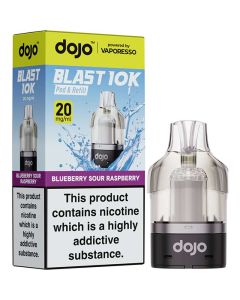 DOJO Blast 10K blueberry sour raspberry pod & refill 12ml