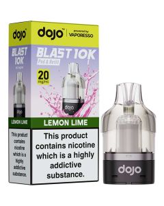 DOJO Blast 10K lemon and lime pod & refill 12ml