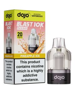 DOJO Blast 10K pineapple ice pod & refill 12ml