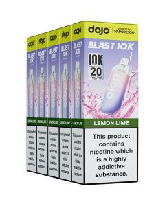 DOJO Blast 10K pod vape kit 5 pack