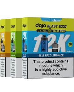 DOJO Blast 12K bundle vape kit