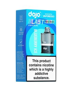 DOJO Blast 6000 blueberry ice pod & refill