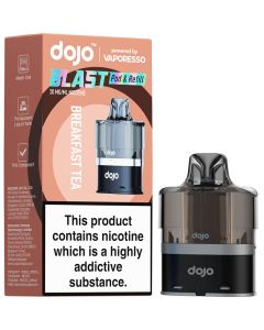 DOJO Blast 6000 breakfast tea pod & refill