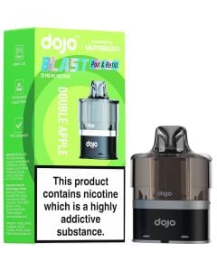 DOJO Blast 6000 double apple pod & refill