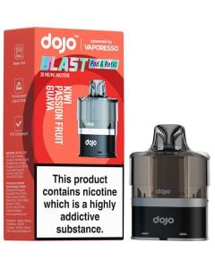 DOJO Blast 6000 kiwi passion fruit guava pod & refill