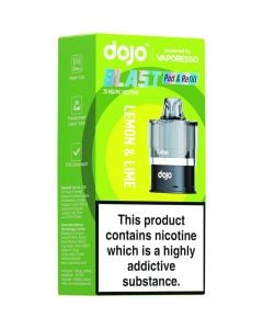 DOJO Blast 6000 lemon & lime pod & refill