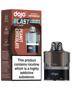 DOJO Blast 6000 peanut chocolate pod & refill