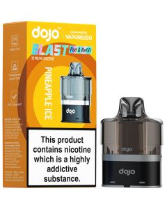 DOJO Blast 6000 pineapple ice pod & refill