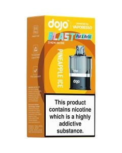 DOJO Blast 6000 pineapple ice pod & refill