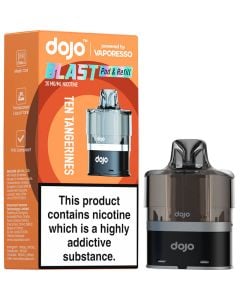 DOJO Blast ten tangerines pod & refill 12ml