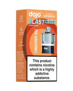 DOJO Blast 6000 ten tangerines pod & refill