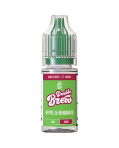 Double Brew Bar Series apple rhubarb e-liquid 10ml