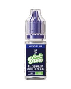 Double Brew Bar Series blackcurrant blackberry apple e-liquid 10ml