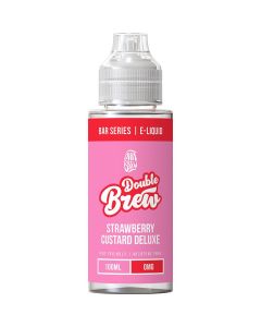 Double Brew strawberry custard deluxe e-liquid 100ml