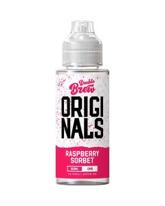 Double Brew Originals raspberry sorbet e-liquid 100ml