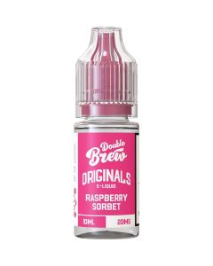 Double Brew Originals raspberry sorbet e-liquid 10ml - 20 mg/ml