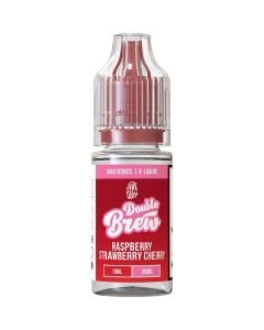 Double Brew Bar Series raspberry strawberry cherry e-liquid 10ml