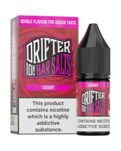 Drifter Bar Salts cherry e-liquid 10ml bottle and box 10mg