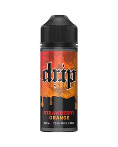 Drip strawberry orange e-liquid 100ml