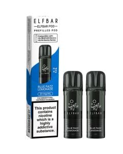Elf Bar 600 blue razz lemonade pods 2 pack