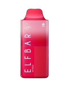 Elf Bar AF5000 cherry ice rechargeable disposable vape 12ml