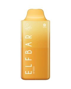Elf Bar AF5000 sour pineapple ice rechargeable disposable vape 12ml