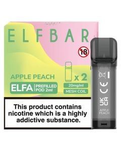 Elf Bar ELFA apple peach pods 2 pack