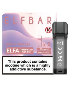 Elf Bar ELFA juicy peach pods 2 pack