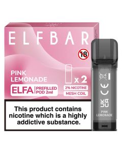 Elf Bar ELFA pink lemonade pods 2 pack
